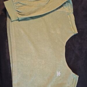 Adidas Green Crop Top